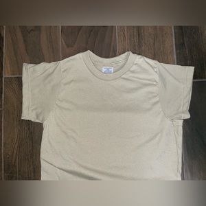 Army tan t shirt